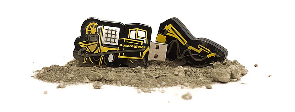 Putzmeister Usb Drive On Gravel